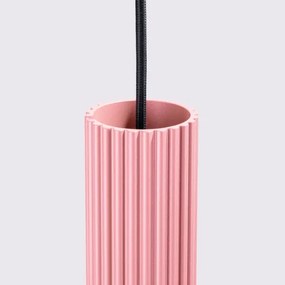 Brilagi - Lustra LED CRESTO suspendată pe cablu 1xGU10/10W/230V, roz