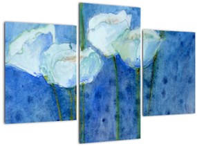 Tablou - Lalele albe (90x60 cm)