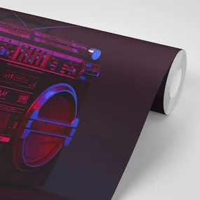 Fototapet disco radio din anii 90