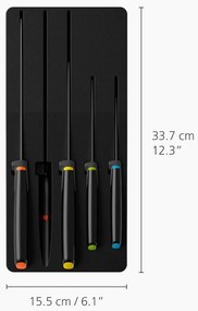 Set de cuțite din oțel inoxidabil Elevate – Joseph Joseph