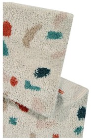 Covor crem lavabil/țesut manual din bumbac 140x200 cm Terrazzo Marble – Lorena Canals