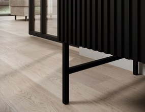Comoda RAFTT 122x140cm, neagra