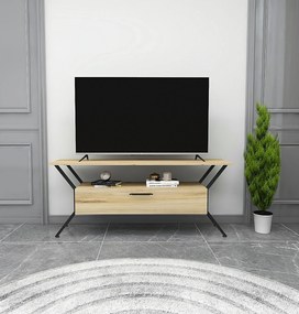 Masă TV/Dulap Tarzan (Natural + Negru ). 1072862
