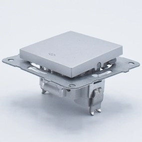 Intrerupator cruce, 10A, IP20, Argintiu, Panasonic Arkedia Slim / Karre Plus