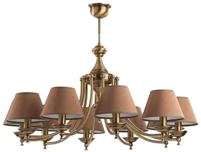 Candelabru 10 brate elegant, Cristal Scholer San Marino