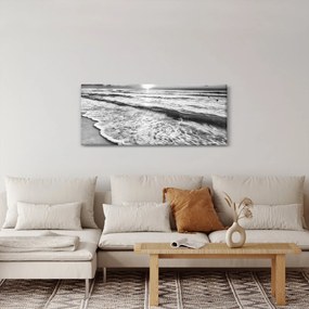 Tablou - Apus de soare pe malul mării (120x50 cm)