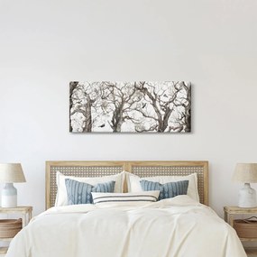 Tablou - Model de pădure, desen (120x50 cm)