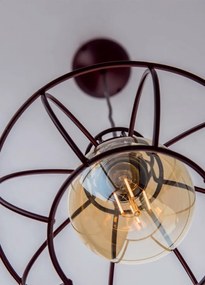 Lustra suspendata design industrial Emil HL 6-1619/1 Vintage OR