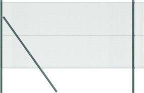 vidaXL Stâlp de gard. Verde 50 x 1,2 m (plasã de 12 x 12 mm)