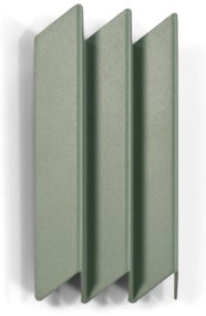 Cuier de perete verde prăfuit din metal 13 cm Sensu – Spinder Design