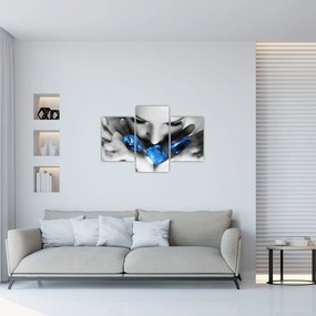 Tablou cu portretul femeii cu pietre (90x60 cm)