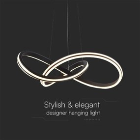 Lustră LED pe cablu LED/40W/230V