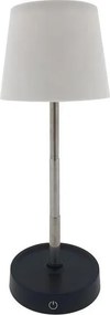 Lampă de birou LED tactilă reglabilă, 3W/5V, USB, 800 mAh, albă