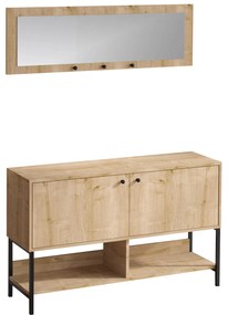 Set mobilier pentru hol Block (Stejar safir). 1072722