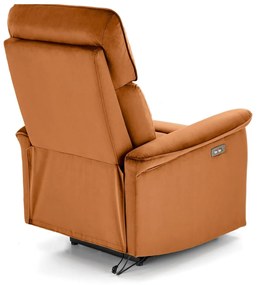 Fotoliu recliner Semir velvet cinnamon H108 cm