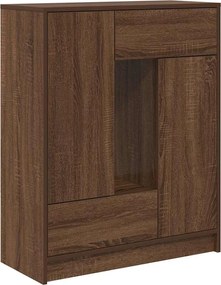 vidaXL Bufetă cu sertare și uși Stejar maro 73x31x90 cm