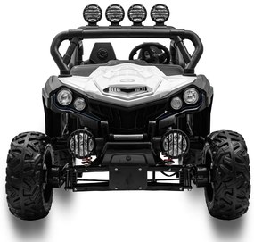 Mașină electrică Baby Mix Buggy Road 4 x 4,alb