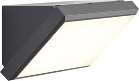 Lampă modernă de perete pentru exterior gri închis, cu LED inclus IP65 - Marek