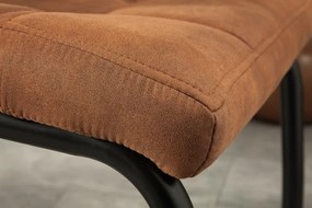 Neînvins Fotoliu console vintage maro deschis Modena
