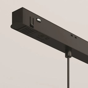 Spot LED suspendat, accesoriu pentru sina magnetica Exility, Luna negru 3000K