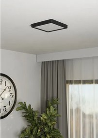 Eglo FUEVA 901303-LED Plafonieră LED/10,5W/230V 2700/4000/6500K 22x22cm negru