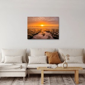 Tablou cu apus de soare (70x50 cm)