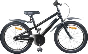 vidaXL Bicicletă pentru Copii 20 Inci pentru 6-11 ani Negru