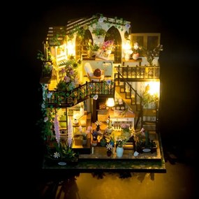 Casă miniaturală 2Kids Toys Casa cu flori a lui Darcy 2xAAA