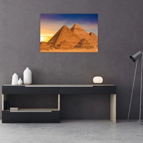 Tablou - Piremidele din Egipt (90x60 cm)