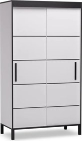 Dulap cu usi glisante 120x221 cm, Bell, ADRK Furniture (Culoare: Artisan)