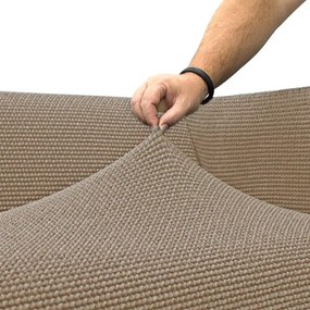 Nueva Textura Huse care se întind foarte bine NIAGARA alunei colţar (l. 340 - 540 cm)