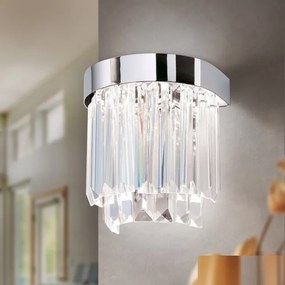 Aplica LED design LUX PRISM, chrome