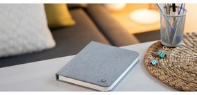 Decorațiune luminoasă gri cu USB Booklight – Gingko