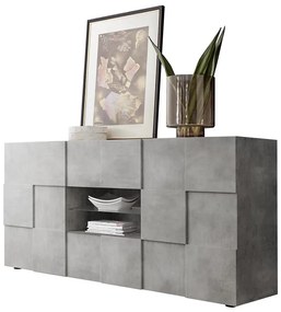 Comodă SERIAN gri beton