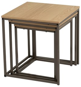 Măsuțe auxiliare 3 buc. 40x40 cm – Casa Selección