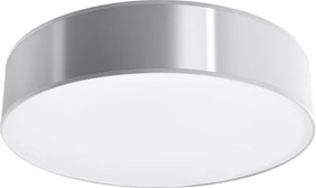 Plafonieră argintie ø 55 cm Atis – Sollux