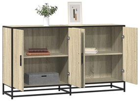 vidaXL Dulap, stejar sonoma, 134x35x76 cm, lemn prelucrat