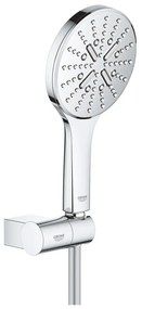Grohe Rainshower Eco SmartActive 130 Set dus cu suport reglabil, crom