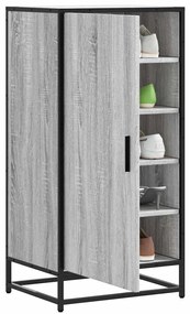 vidaXL Pantofar, gri sonoma, 48x38x97,5 cm, lemn prelucrat