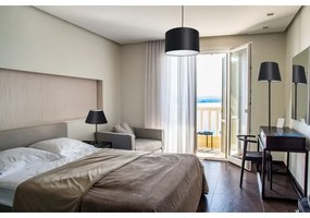 Lustră pe cablu ARDEN 1xE27/60W/230V d. 25 cm neagră/albă