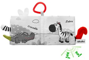 Akuku Cartea senzorială pentru copii Animale