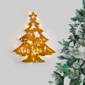 Decoratiune de Perete, XMASGOLD - 024, Metal, Auriu