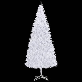 Brad de Craciun artificial cu LED-uri,alb, 500 cm 1, Alb, 500 cm