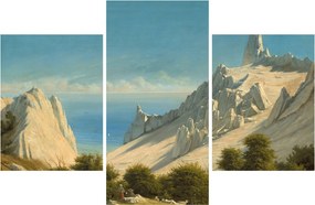 Tablou - Georg Emil Libert, View of Sommerspiret, the Cliffs of Møn, reproducere (90x60 cm)