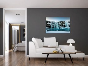 Tablou cu ghețari (90x60 cm)