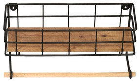 Raft Sepusi (stejar + negru) . 1095902