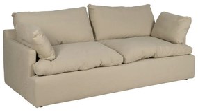 Canapea bej cu tapițerie din in 212 cm – Ixia