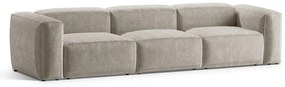 Canapea 4 locuri Bergamo velur reiat L364 cm