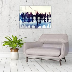 Tablou cu muzicieni (70x50 cm)