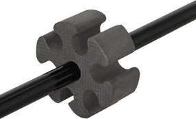 SPORTNOW Fileu de badminton, fileu portabil, înălțime reglabilă 107-155 cm, cu geantă de transport, cadru metalic, negru, albastru | Aosom Romania